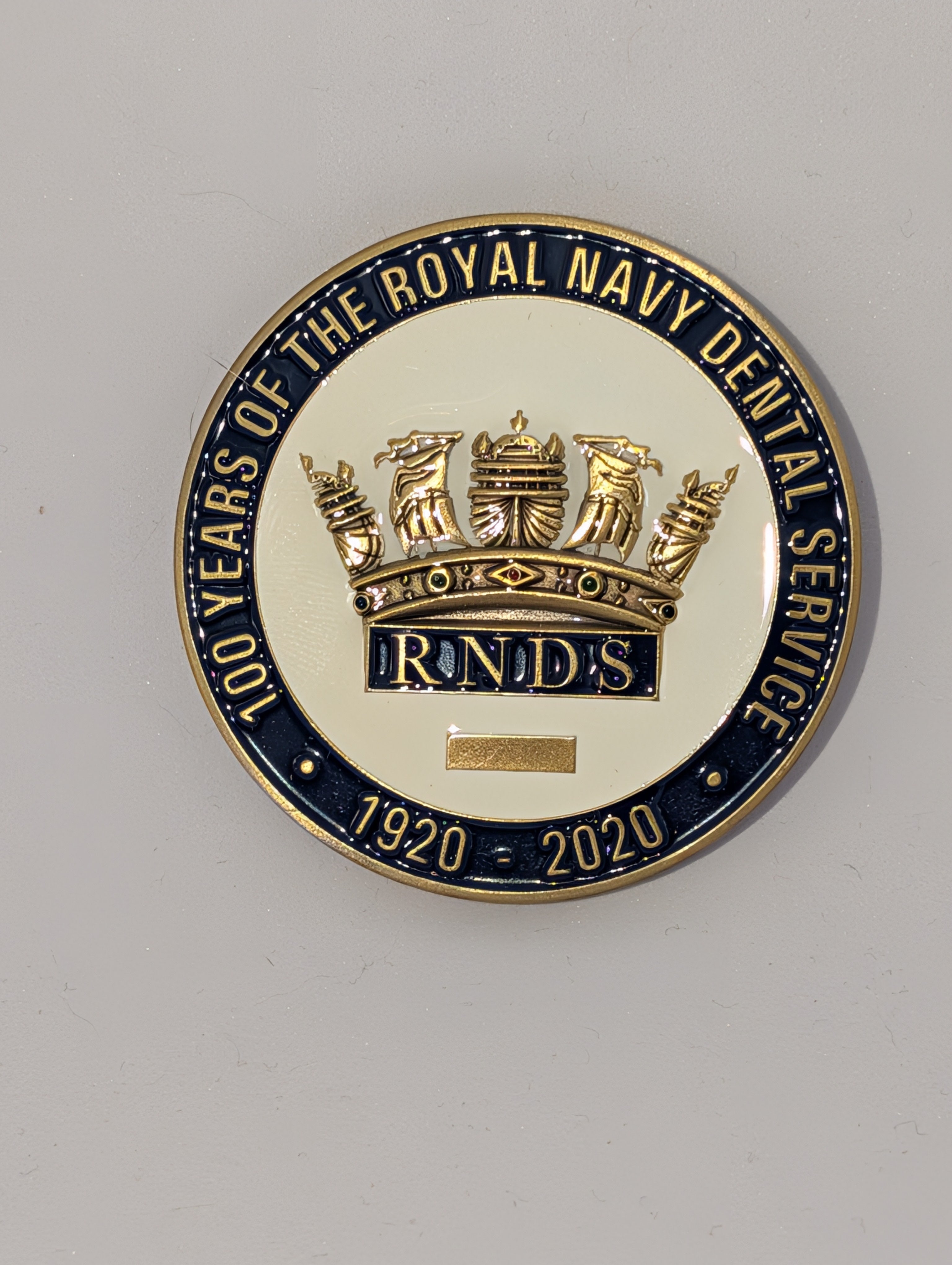 Anniversary Coin - RN Dental Service